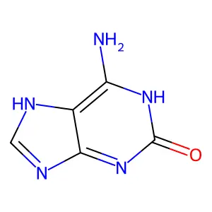 異鳥嘌呤 structure