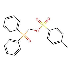 (Diphenylphosphoryl)methyl 4-methylbenzenesulfonate structure