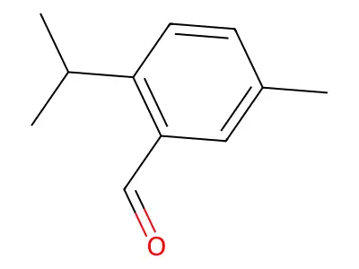 2-Isopropyl-5-methylbenzaldehyde structure