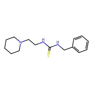 1-Benzyl-3-(2-piperidin-1-ylethyl)thiourea structure