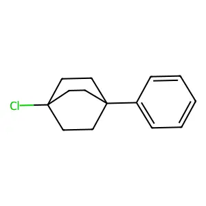 Bicyclo[2.2.2]octane, 1-chloro-4-phenyl- structure