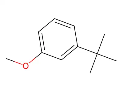 1-Tert-butyl-3-methoxybenzene structure
