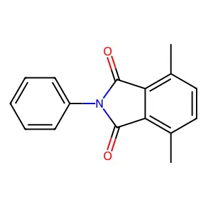 4,7-Dimethyl-2-phenyl-1H-isoindole-1,3(2H)-dione structure