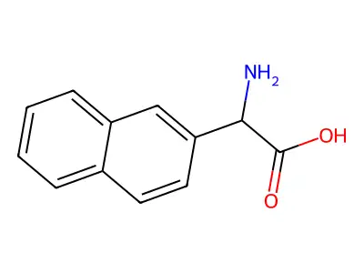 (S)-Amino-naphthalen-2-YL-acetic acid structure