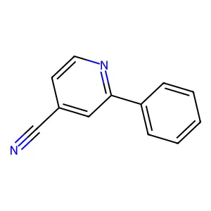 2-Phenylisonicotinonitrile structure