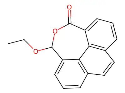 6-ethoxyphenanthro[4,5-cde]oxepin-4(6H)-one structure
