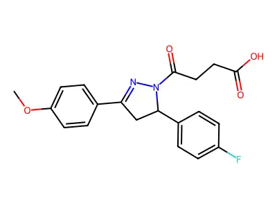 4-(Benzo[1,3]dioxol-5-ylcarbamoyl)-butyric acid structure