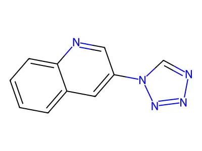 3-Tetrazol-1-yl-quinoline structure