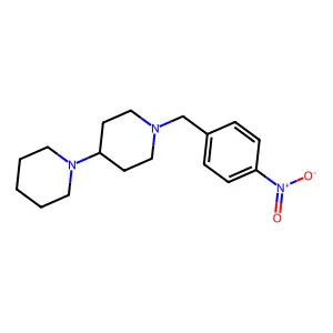 1'-(4-Nitrobenzyl)-1,4'-bipiperidine oxalate structure