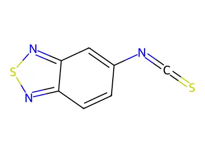 2,1,3-Benzothiadiazol-5-yl isothiocyanate structure