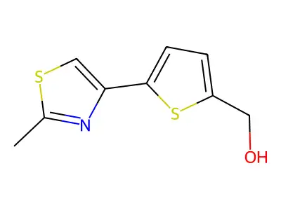 [5-(2-Methyl-1,3-Thiazol-4-Yl)-2-Thienyl]Methanol structure