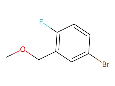 4-Bromo-1-fluoro-2-(methoxymethyl)benzene structure