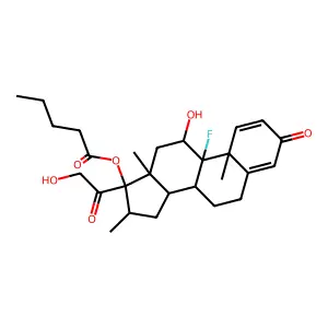 Dexamethasone Valerate structure