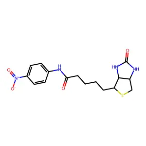 Biotinyl P-Nitroaniline structure