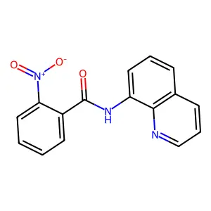 2-nitro-N-(quinolin-8-yl)benzamide structure