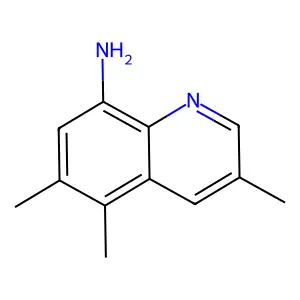 3,5,6-Trimethylquinolin-8-amine structure