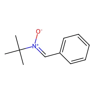 N-叔丁基-α-苯基硝酮 structure