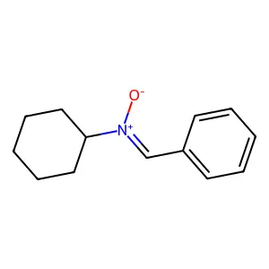 Benzylidene-cyclohexyl-oxido-azanium structure