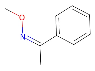 N-methoxy-1-phenylethanimine structure