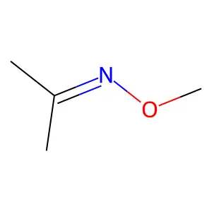2-Propanone, o-methyloxime structure