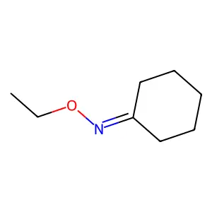 Cyclohexanone, O-ethyloxime structure