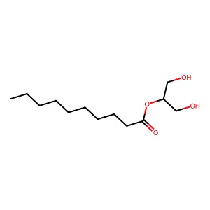 2-Monocaprin structure