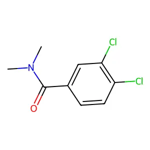 3,4-dichloro-N,N-dimethylbenzamide structure