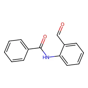 2-(Benzoylamino)benzaldehyde structure