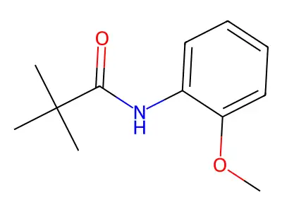 N-(2-Methoxyphenyl)pivalamide structure