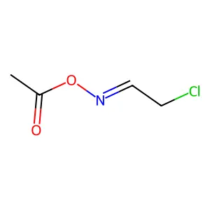 2-Chloroacetaldehyde O-acetyloxime structure