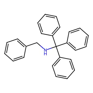 N-Benzyl(triphenyl)methanamine structure