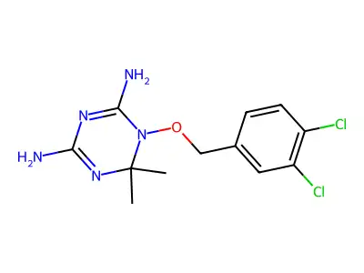Clociguanil structure