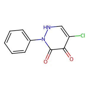 3(2H)-Pyridazinone, 5-chloro-4-hydroxy-2-phenyl- structure