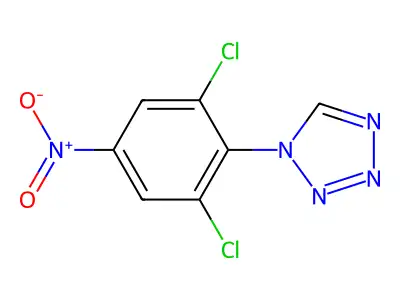 5-nitro-2-(1H-tetrazol-1-yl)phenol structure