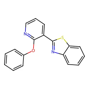 2-(2-Phenoxypyridin-3-yl)-1,3-benzothiazole structure
