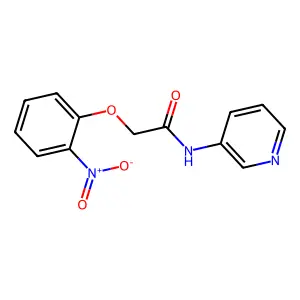 2-(2-硝基苯氧基)-N-(吡啶-3-基)乙酰胺 structure