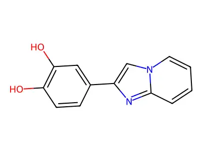 4-(Imidazo[1,2-a]pyridin-2-yl)benzene-1,2-diol structure