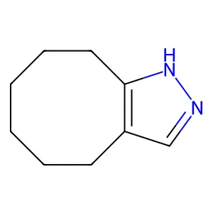 4,5,6,7,8,9-Hexahydro-2H-cyclooctapyrazole structure