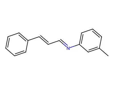 N-(3-methylphenyl)-3-phenylprop-2-en-1-imine structure