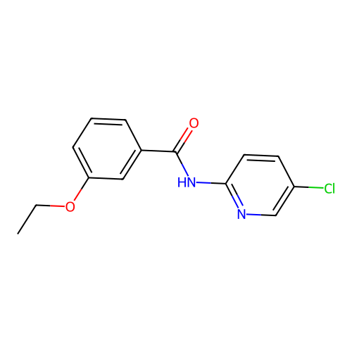 N-(5-chloropyridin-2-yl)-3-ethoxybenzamide structure