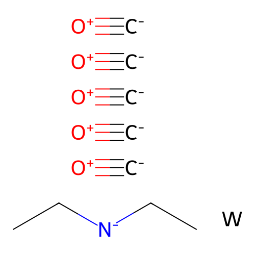 Carbon monoxide;diethylazanide;tungsten structure