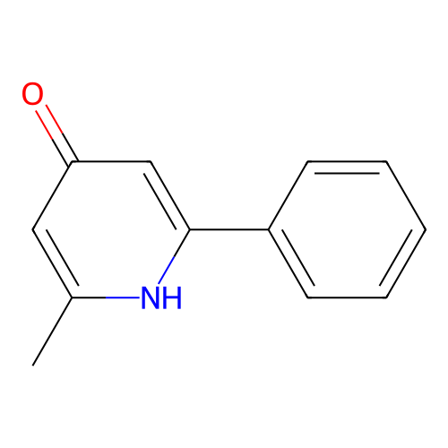 2-methyl-6-phenyl-1H-pyridin-4-one structure