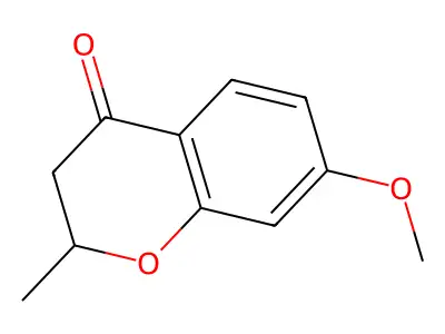 7-Methoxy-2-methyl-2,3-dihydro-4H-chromen-4-one structure