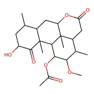 Picrasin C structure