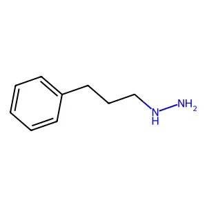 3-Phenylpropylhydrazine structure