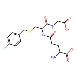 4-Benzoxy-4-phenyl-5-(trimethylammoniomethyl)-1,1,2,5-tetramethylpiperidinium, diiodide structure