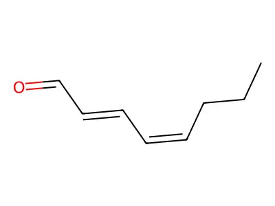 2,4-Octadienal, (2E,4Z)- structure