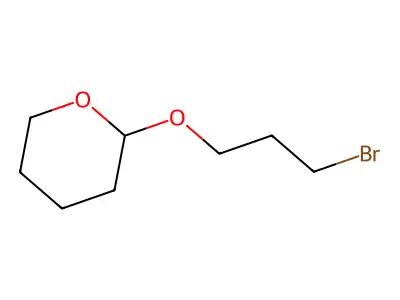 2-(3-Bromopropoxy)tetrahydro-2H-pyran structure