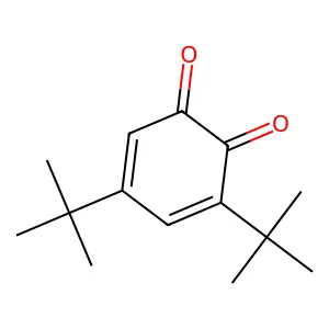 3,5-Di-tert-butyl-1,2-benzoquinone structure