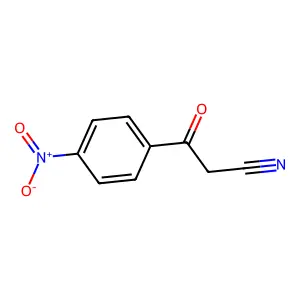 4-Nitrobenzoylacetonitrile structure
